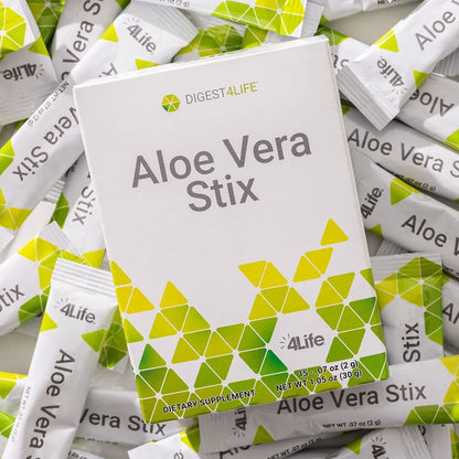 4life Transfer Factor Aloe Vera Gut Cleanse Detox, Front Image with Packets