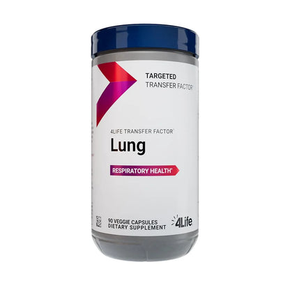 4life Transfer Factor Lung Respiratory Health with Thyme, Broccoli, NAC, Vitamin C and E, Black Cumin, and Bilberry, Front Image