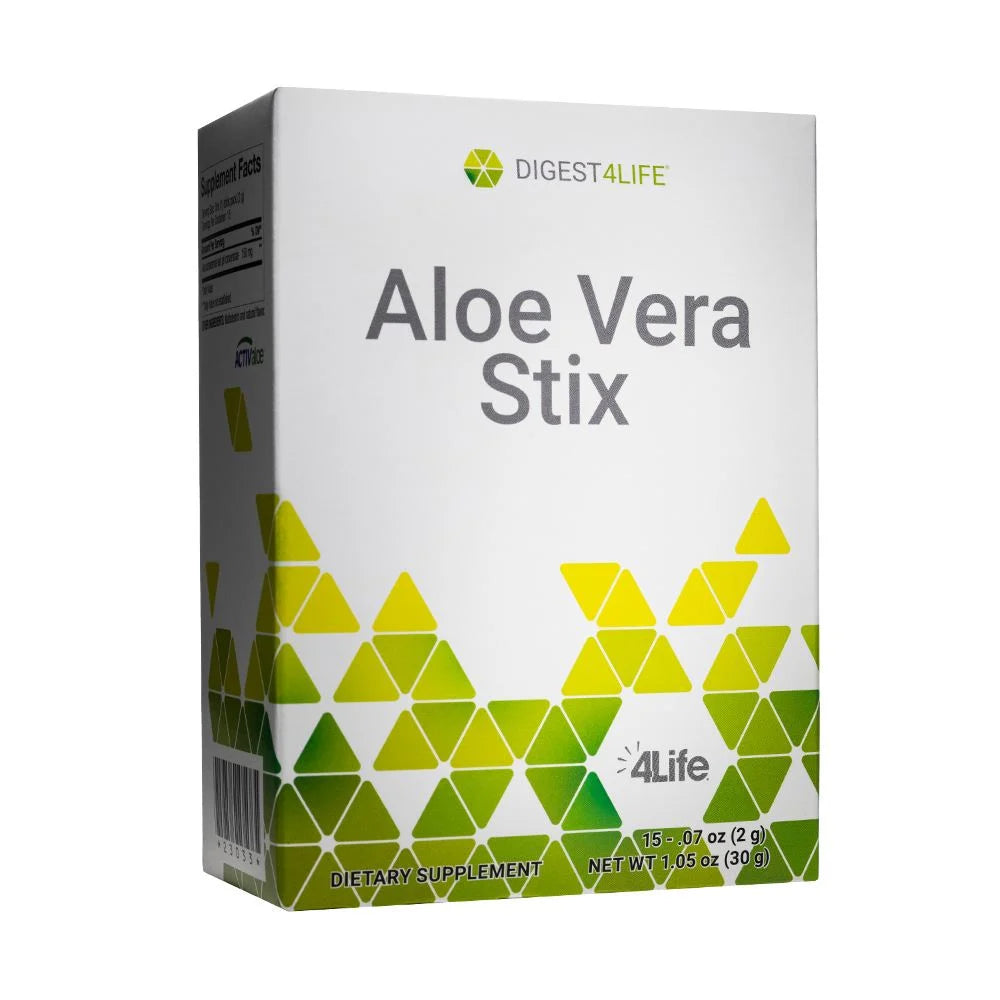 4life Transfer Factor Aloe Vera Gut Cleanse Detox, Front image to the side