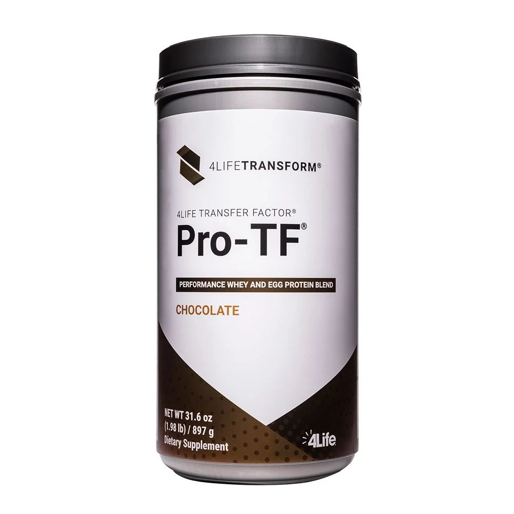 4life Transfer Factor Pro-TF Hydrolyzed Whey & Egg white protein Hydrolysate with 2:1:1 BCAAs, Chocolate Close Up